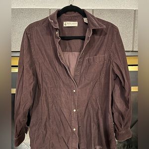Women’s Corduroy Over Shirt M